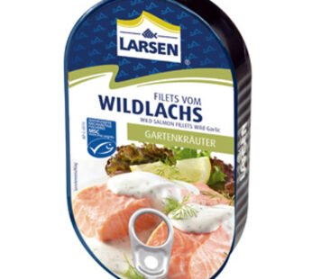 Larsen Wild Salmon in Garlic Sauce