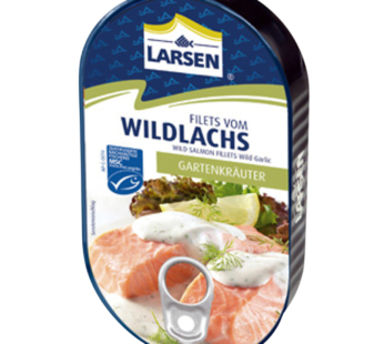 Larsen Wild Salmon in Garlic Sauce