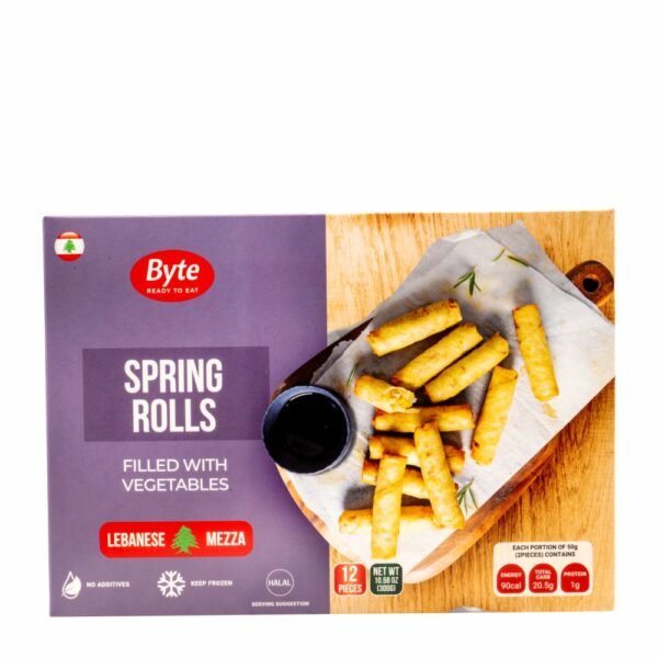 Byte Vegetable Spring Rolls 300.0 g