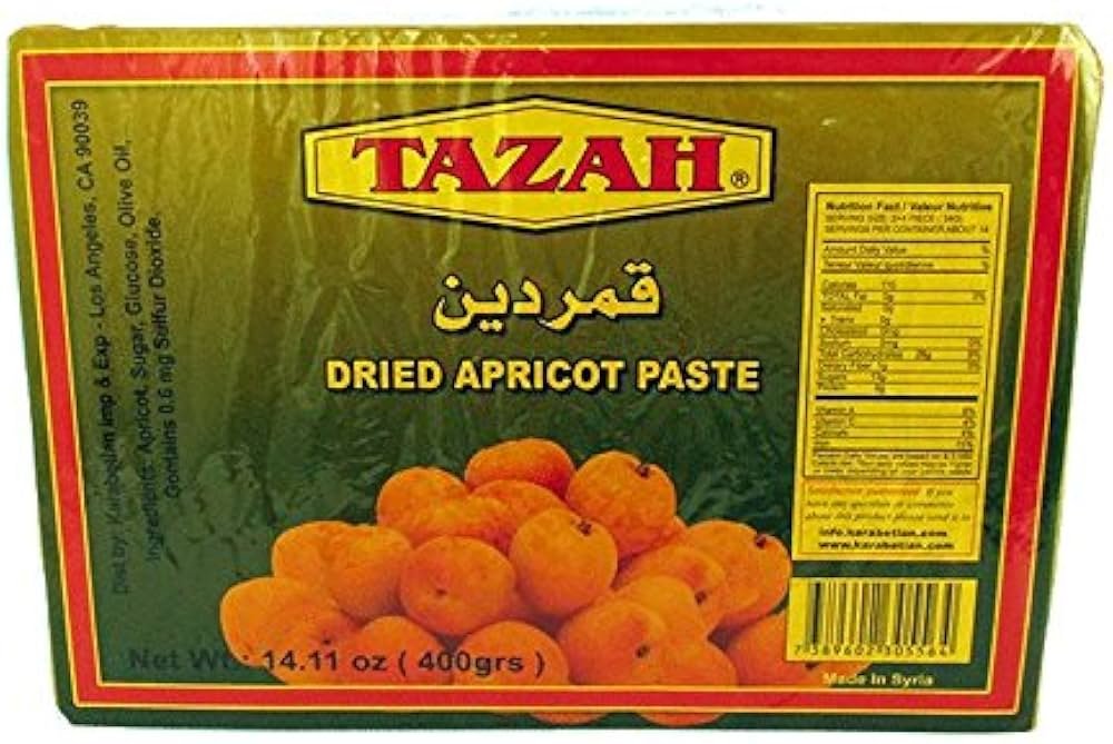 Tazah Mini Apricot Paste Candy 350g