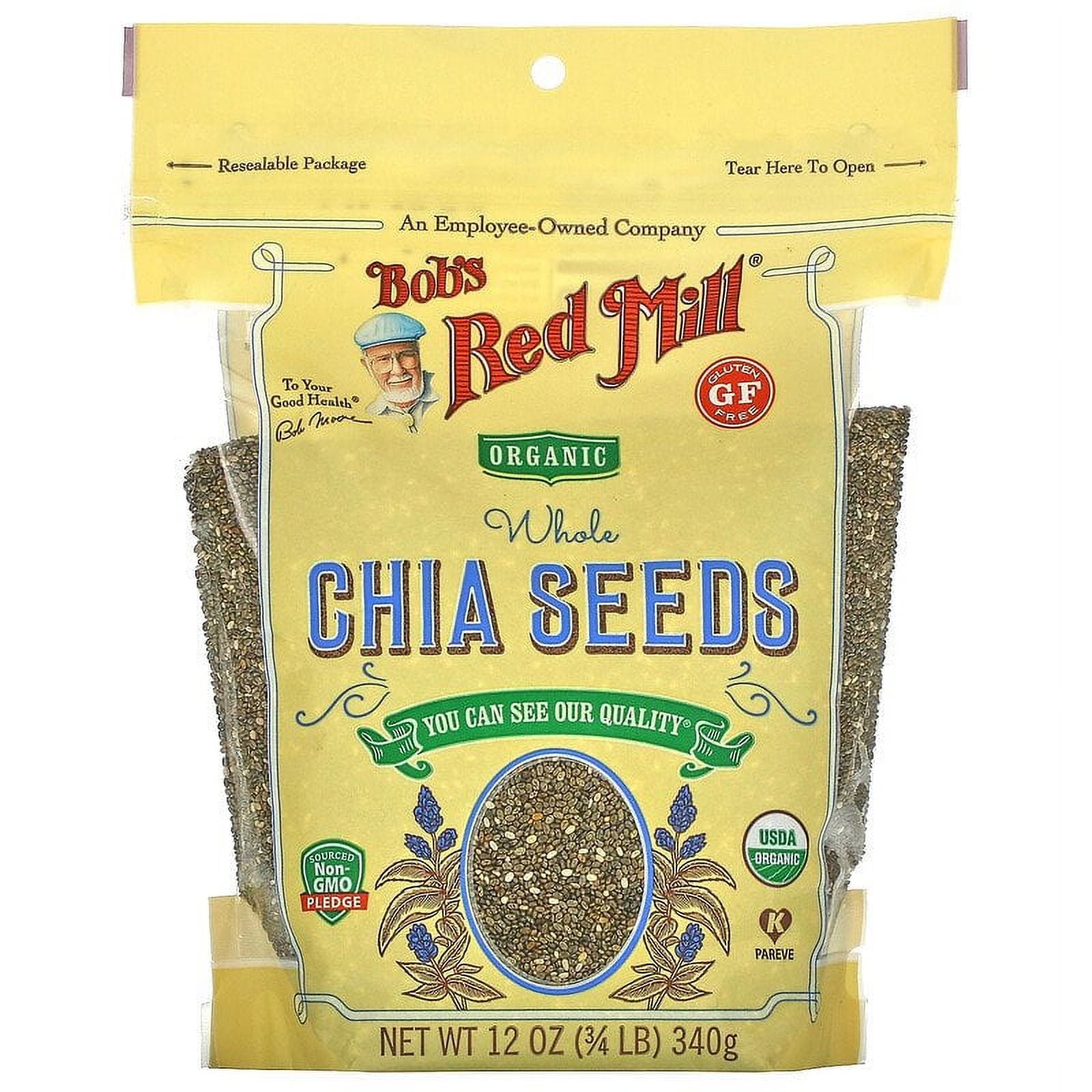 Bob’s Red Mill Organic Whole Chia Seeds 12oz