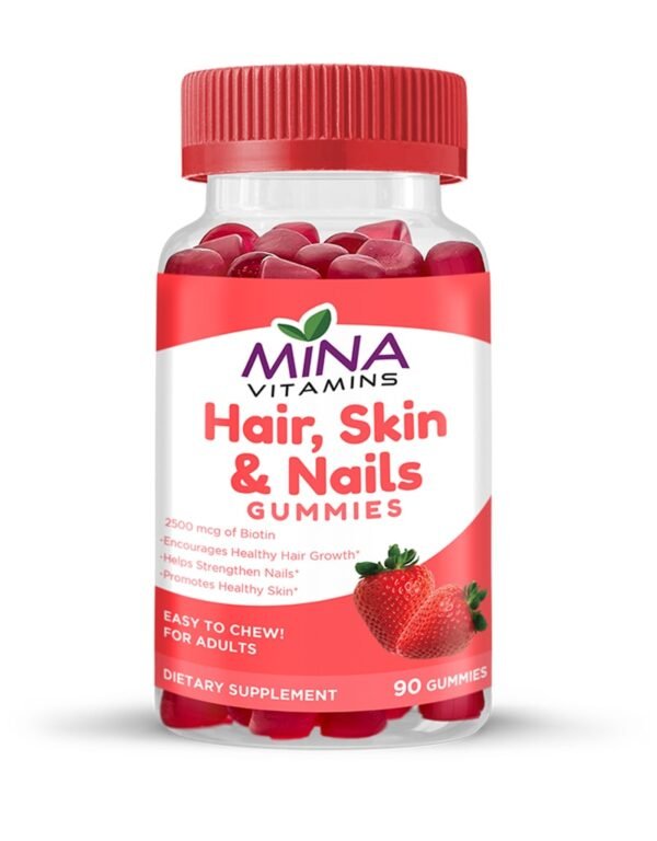 Mina Vitamins Hair, Skin, & Nails 6