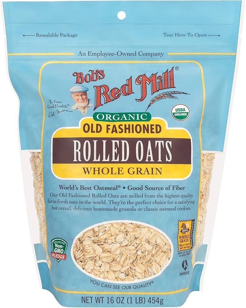 Bob’s Red Mill Organic Rolled Oats 16oz