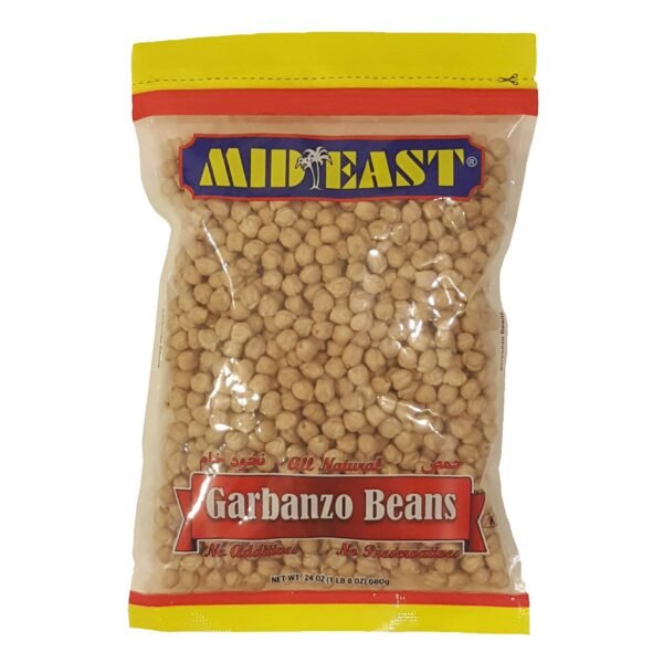 mid east garbanzo beans 24 oz