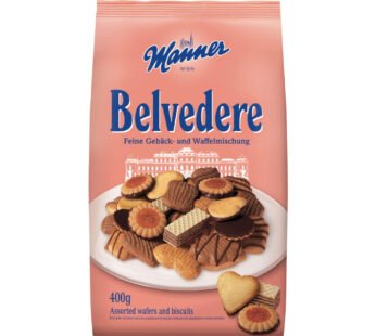 Manner Assorted Wafers & Biscuits 400g