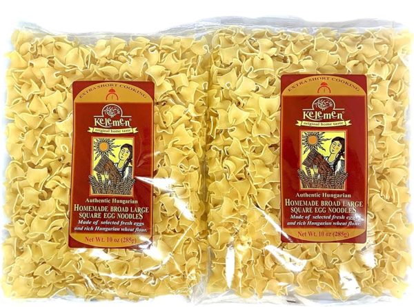 Kelemen Large Square Egg Noodles