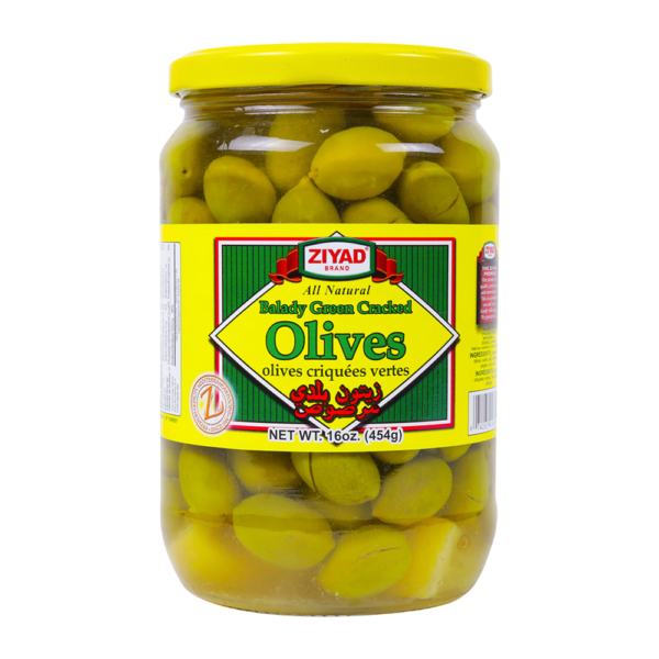 Ziyad Cracked Green Olives