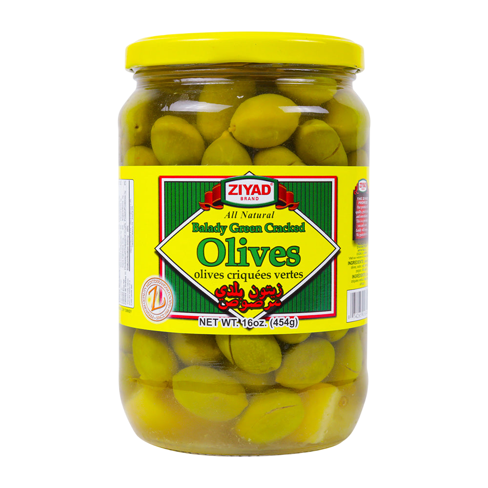 Ziyad Cracked Green Olives