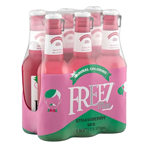 Freez Mix Strawberry Soda 275ml