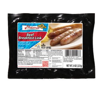 Midamar Beef Breakfast Sausage Link 8.0 oz