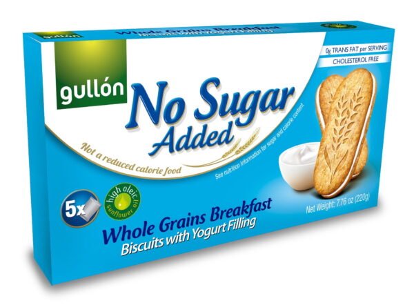 Gullon Sugar Free Breakfast Yogurt Biscuits 220g