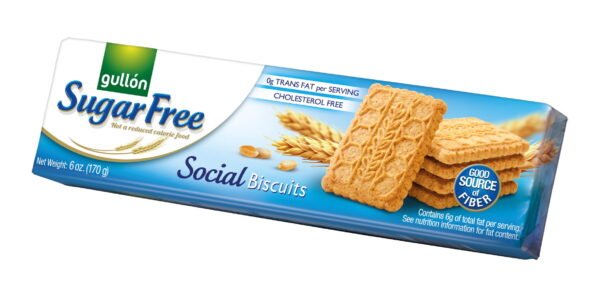 Gullon Sugar Free Social Biscuits 170g