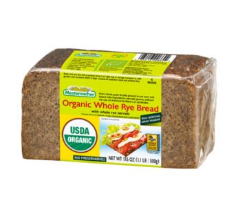 Mestemacher Organic Whole Rye Bread 500g