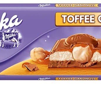 Milka Toffee Whole Nuts Milk Chocolate