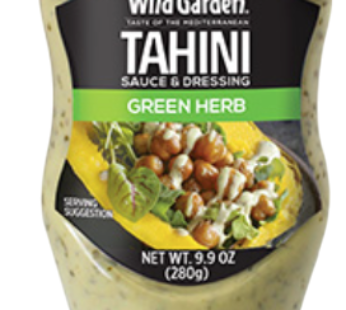 Wild Garden Green Herb Tahini Sauce