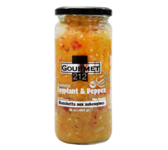 Gourmet 212 Eggplant & Pepper Bruschetta 454g