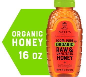 Nature Nate’s Raw & Unfiltered Honey 12oz