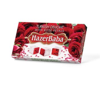 Hazer Baba Turkish Delight w/Rose Petals 454g