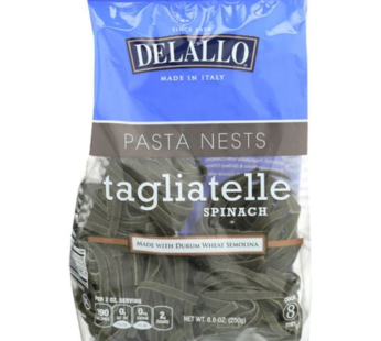 Delallo Tagliatelle Spinach Pasta 8oz