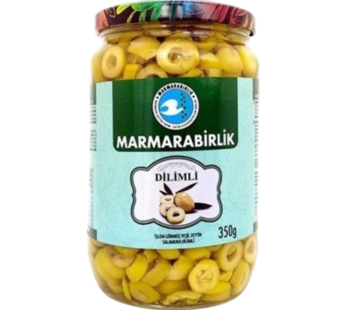 Marmarabirlik Green Olives Sliced