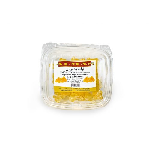 Almas Saffron Rock Candy 12oz