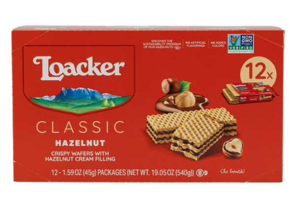 Loacker Hazelnut Wafer