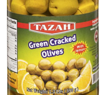 Tazah Green Olives w/Lemon