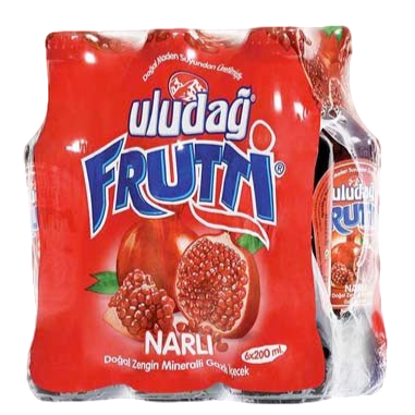 Uludag Mineral Water w/Pomegranate 6×200 ml
