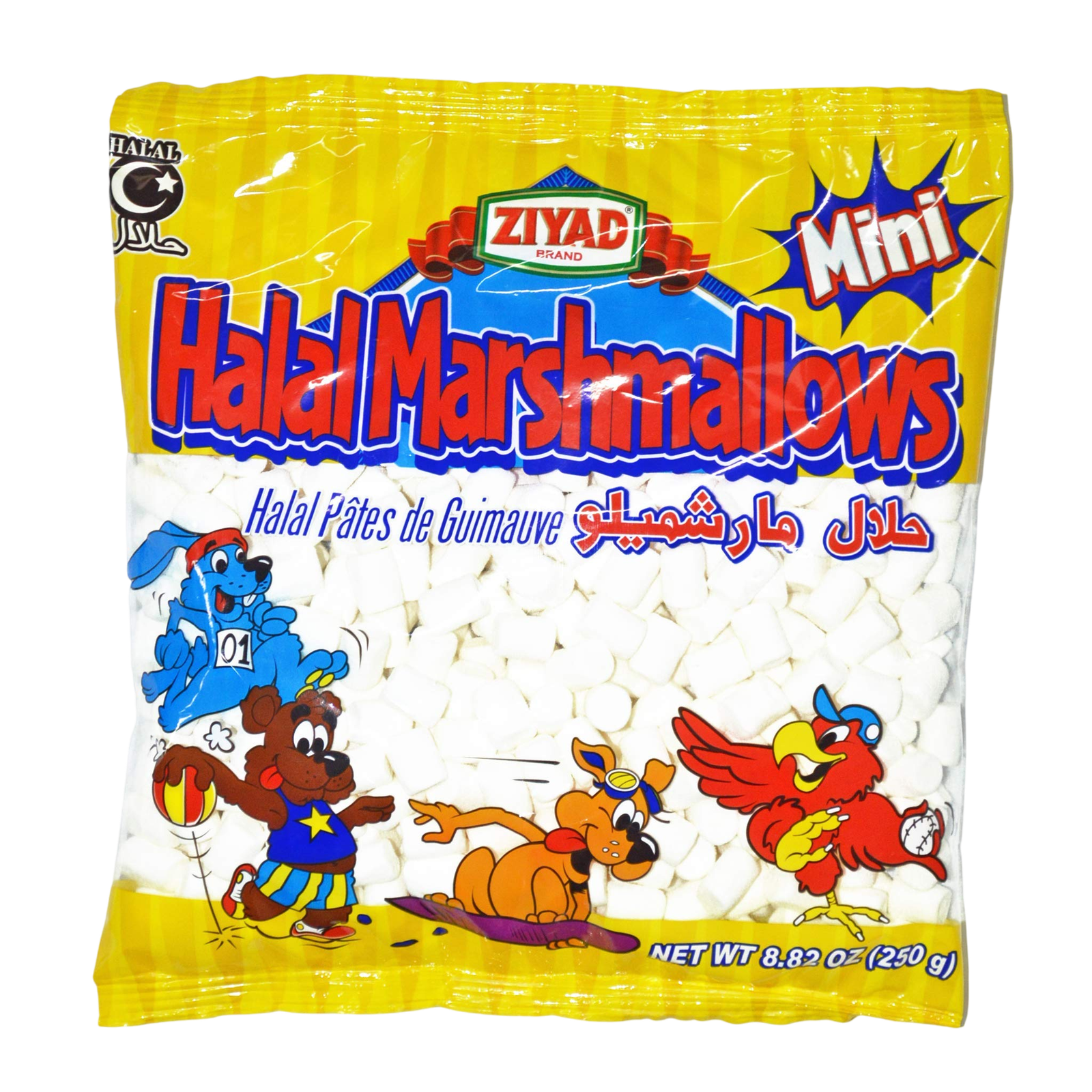Ziyad Halal Mini Marshmallows 250g