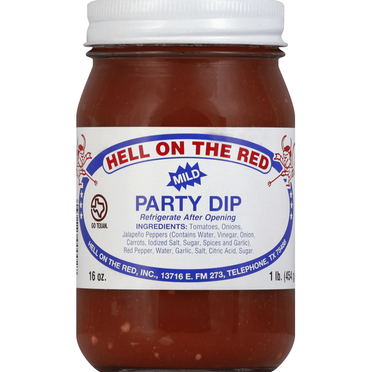 Hellmann’s Hell On The Road Mild Party Dip 16 oz